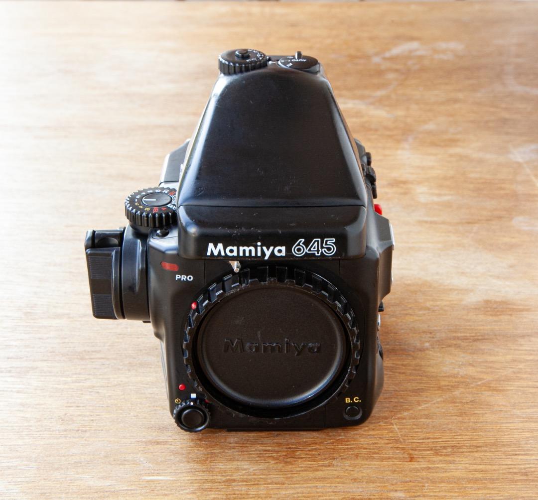 マミヤ　　MAMIYA 645 PRO 中古】(マミヤ) Mamiya 645 PRO TL(AE)+80/2.8N+ワインダー+120