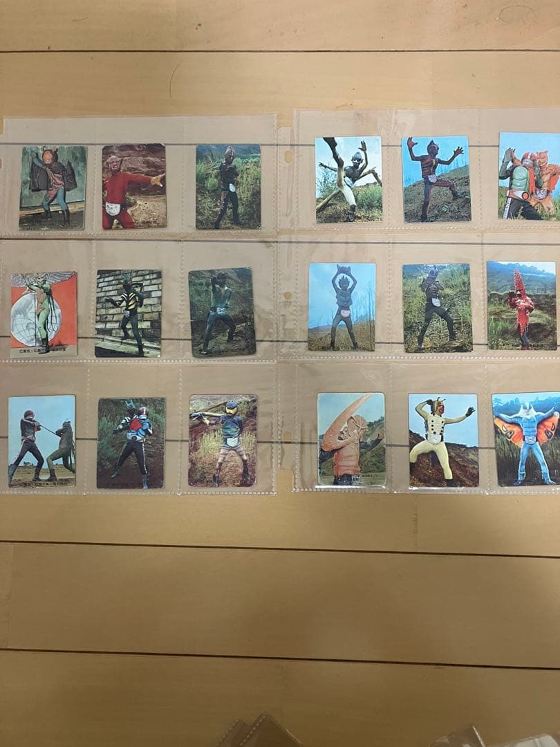 昭和レトロ☆旧カルビー仮面ライダーカード☆ 1番〜105番まで連