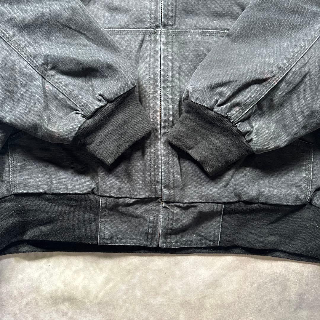 すぐ遊べる DRI-DUCK古着00sダック地アクティブジャケット黒フェード