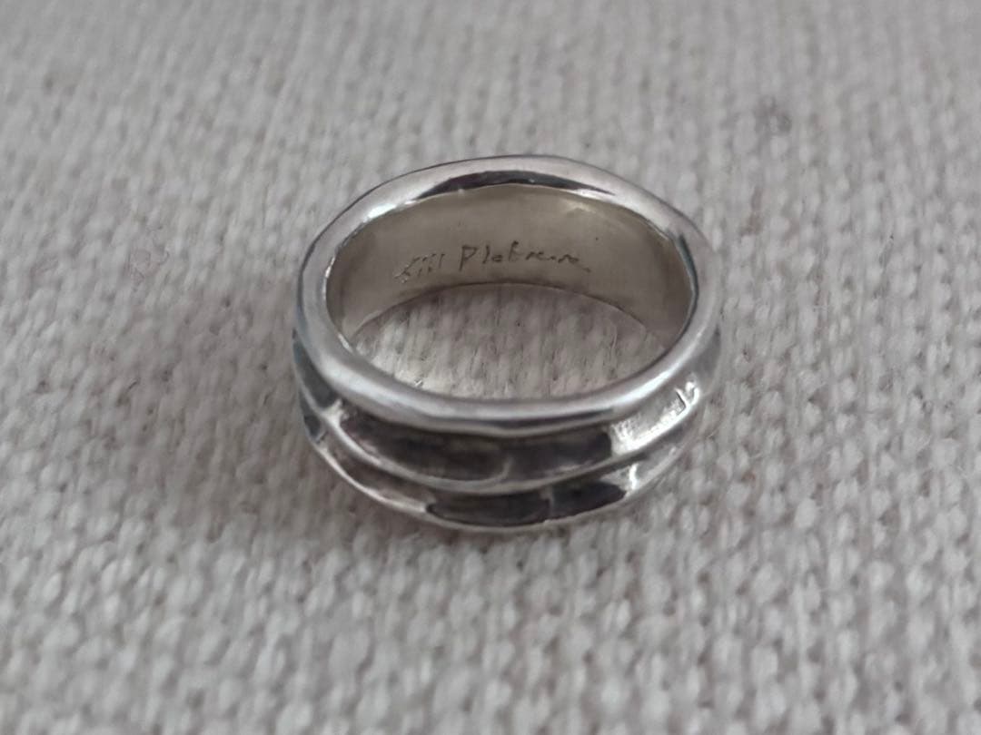 US9.5号 】jill platner DOUBLE SCOOP RING