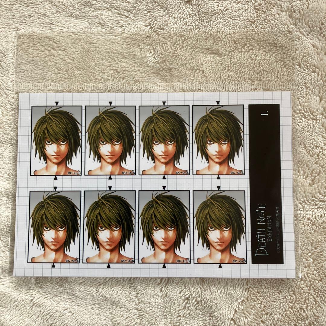 DEATH NOTE 展 L 証明写真 ブロマイド - メルカリ