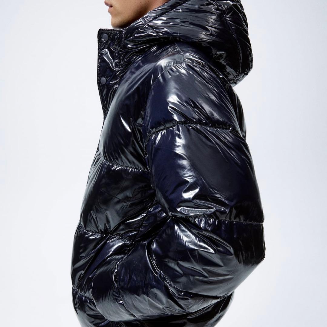 人気完売品！♥美品♥ ZARA ザラ エナメルジャケット M - メルカリ