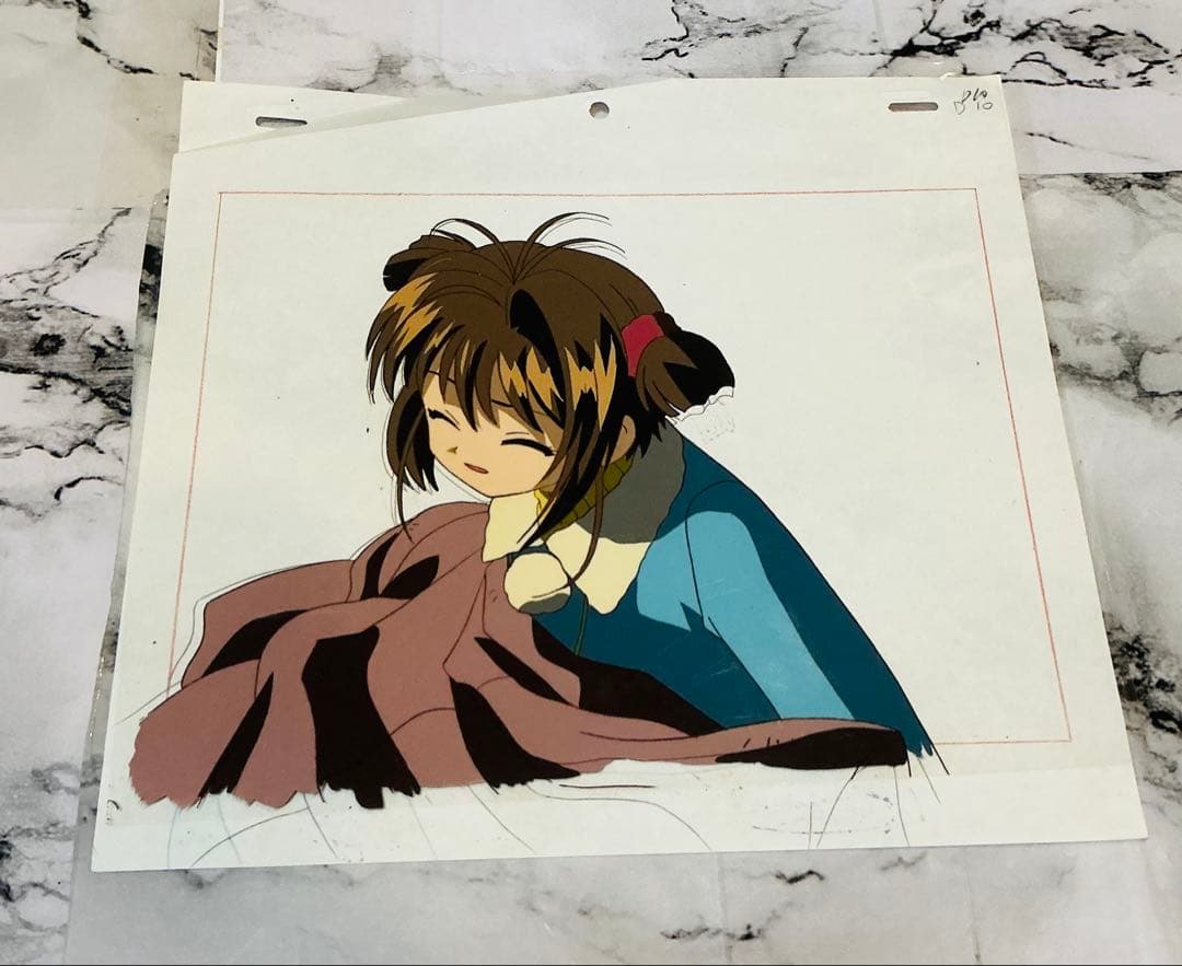 カードキャプターさくら　セル画　さくらちゃん　小狼くん　苺鈴ちゃん　3枚セット