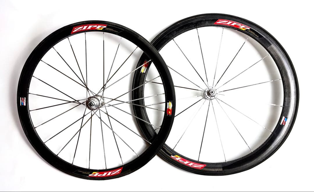 ZIPP SPEED WEAPONRY カーボンホイール前後セット650c - メルカリ