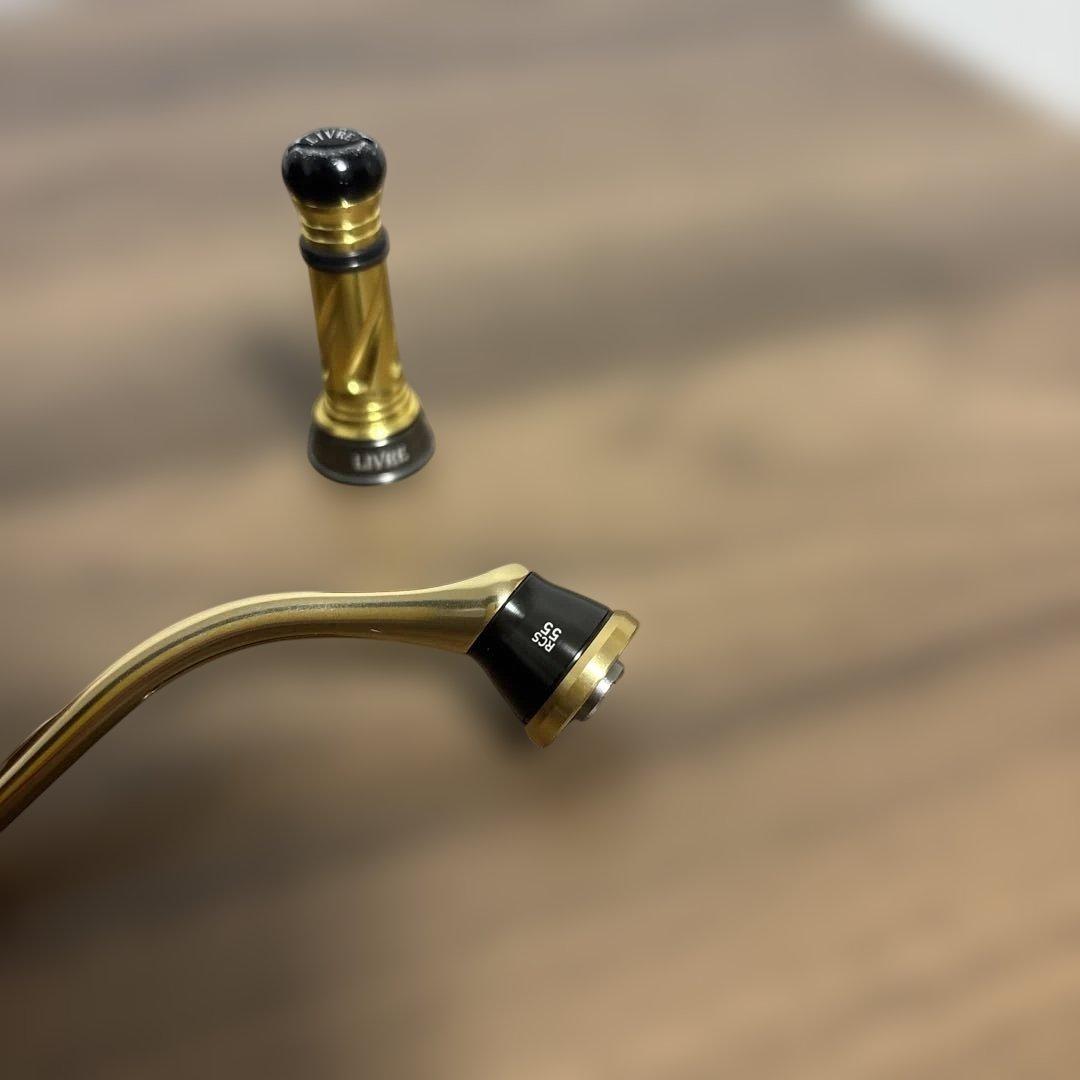 美品 22RCS マシンカット 55 ハンドル リブレ ノブ 早い者勝ち