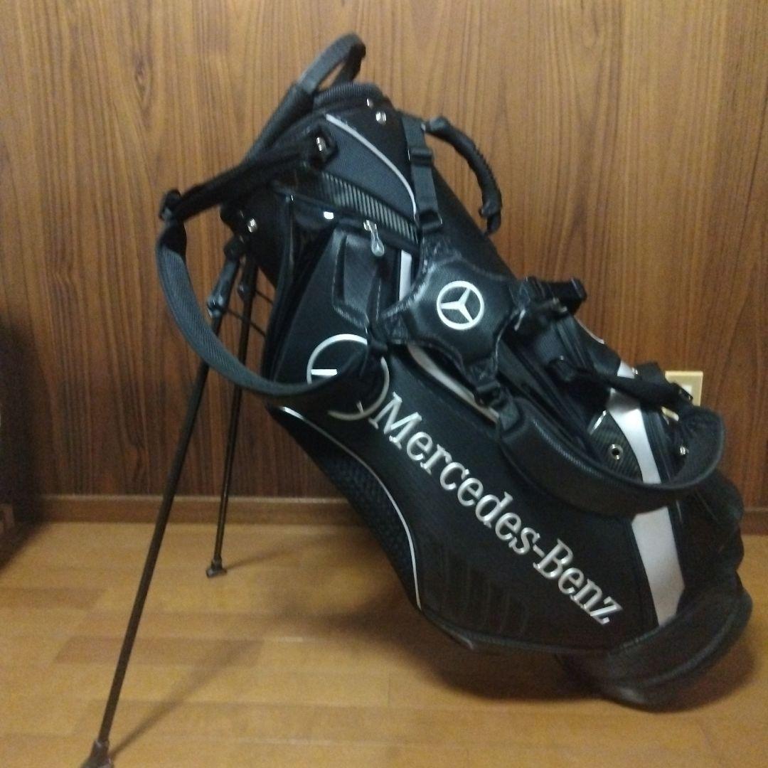 勝丸Mercedes-Benz キャディバッグ スタンド付 即納 新型メルセデス・ベンツキャディバッグ スタンドバッグBK｜Yahoo