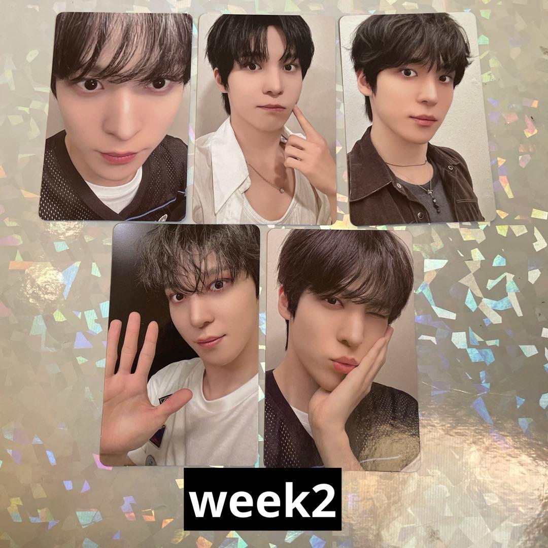 ateez 8room ユノ ラントレ 2週目 week2 コンプリート