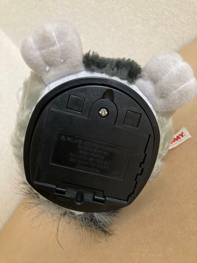 【希少】　TOMY 初代　ファービー Furby日本語版　グレー　タカラトミー