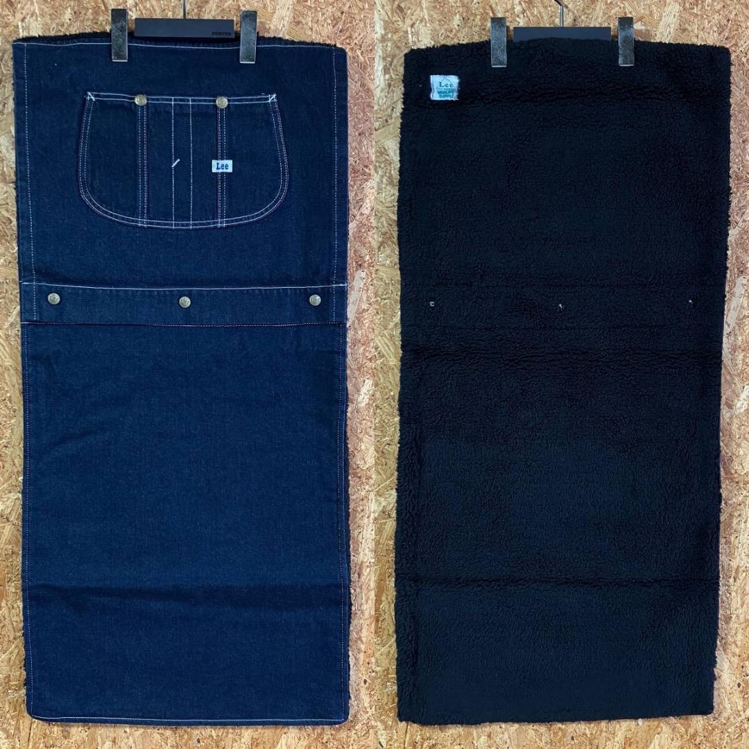 Lee vanlife Kermit Chair カバー 1枚 デニム リアルファー（羊）ブラウン チェアカバー※Kermit Chair規格 | Godisru