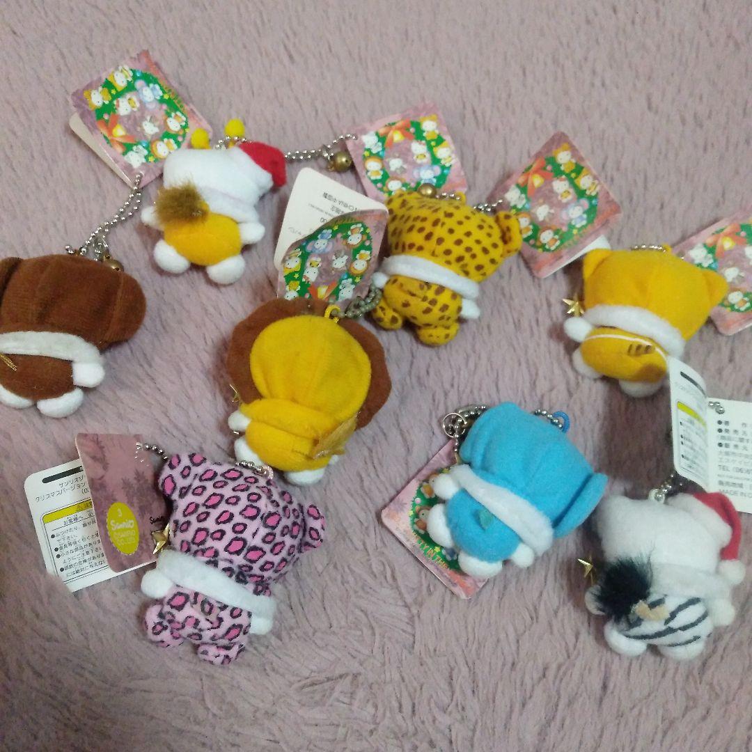 サンリオ　ハローキティ　ジャングルキティ　クリスマスバージョン　マスコット