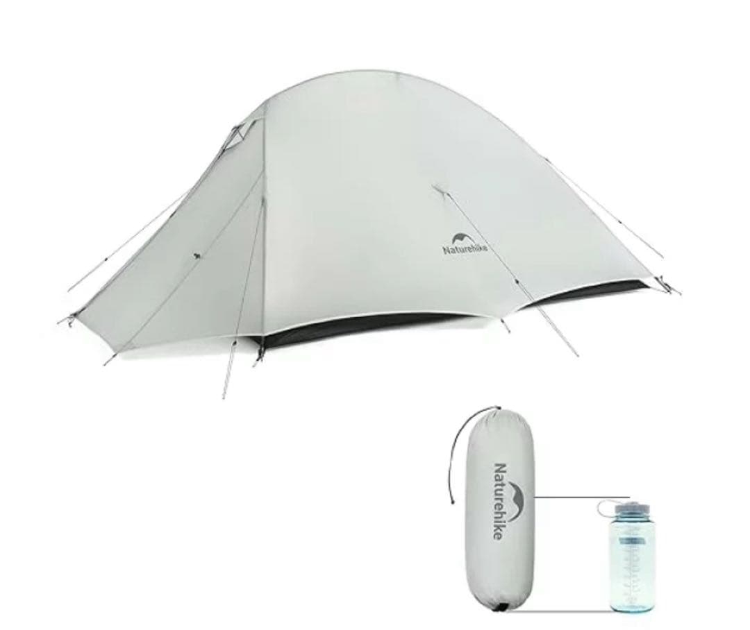Naturehike CloudUP1 ULライトグレーソロテント　超軽量 Naturehike CloudUp1超軽量テント1人用4シーズン テント 1人用