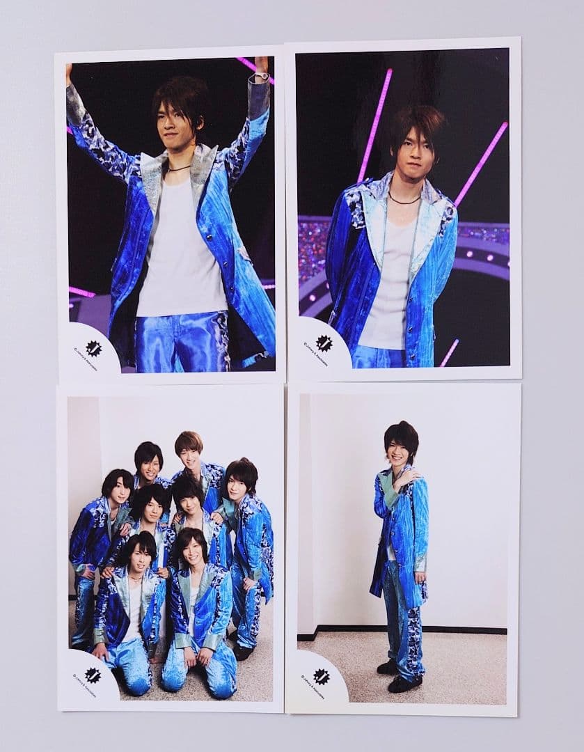 SnowMan 宮舘涼太 深澤辰哉 佐久間大介 等 Jr オフショ 青衣装 - メルカリ