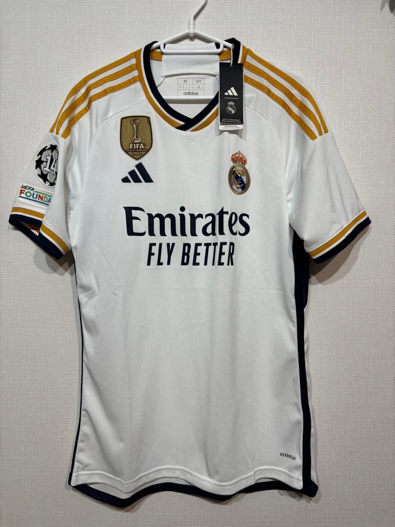 【新品タグ付き】23-24 レアル・マドリー ホームユニフォーム レアル・マドリード 2023-24 HOME ユニフォーム 発売開始！ | サッカー