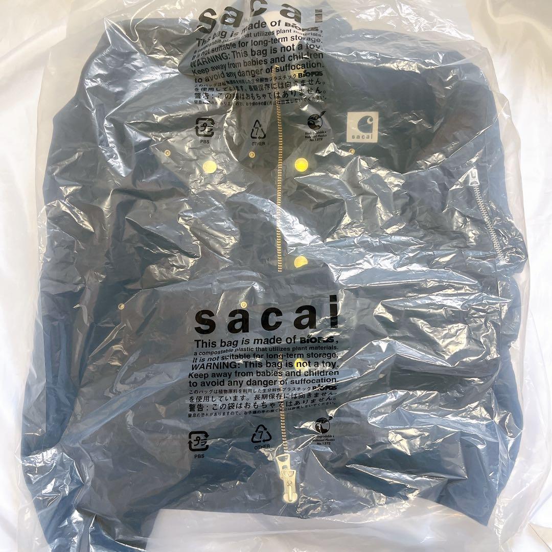 sacai x Carhartt WIP Nylon Twill 黒 サイズ 2 - メルカリ