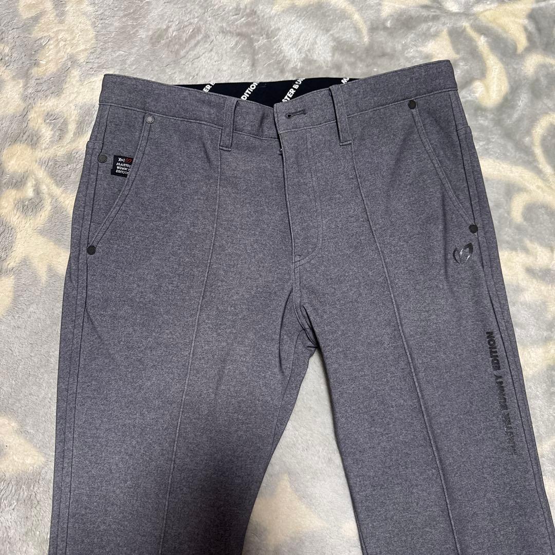 MASTER BUNNY EDITION グレー ゴルフパンツ MASTER BUNNY EDITION（マスターバニーエディション） パンツ 「MASTER