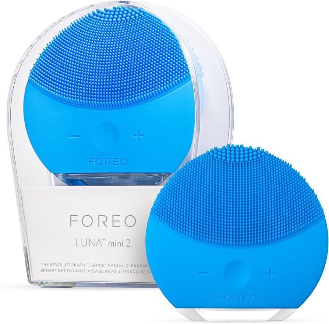 FOREO LUNA mini 2 電動洗顔ブラシ 音波振動 アクアマリン Amazon.co.jp: FOREO LUNA mini 2 電動洗顔ブラシ シリコーン製 音波