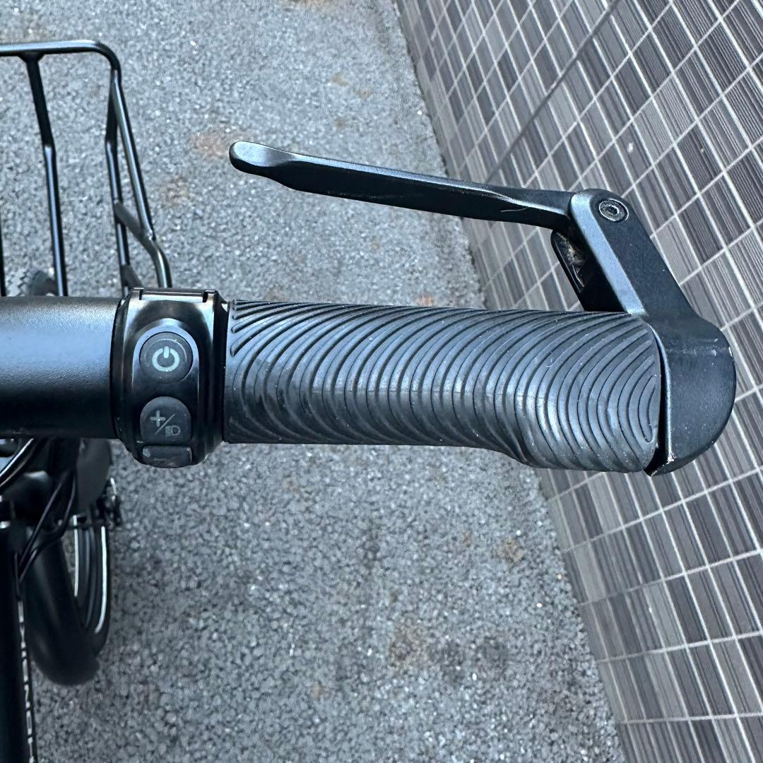 HONBIKE 電動アシスト自転車 前カゴ付走行142キロ - メルカリ