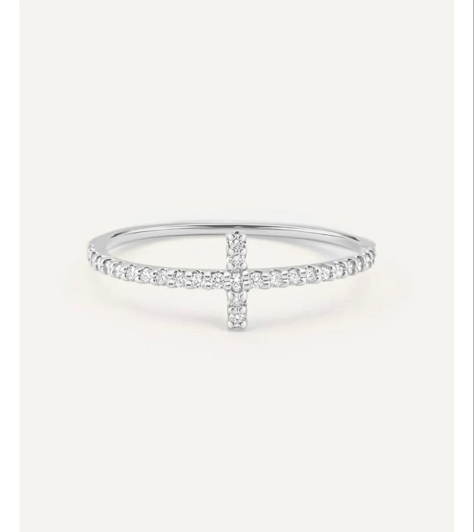 BANYAN クロスリング 13号 シルバー クロス ダイヤモンド リング – BANYAN （バンヤン）