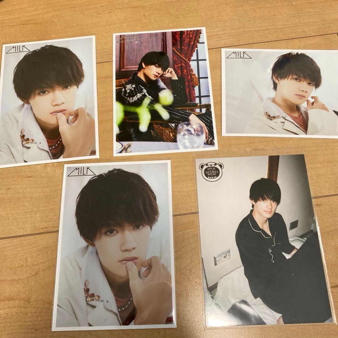 M!LK 佐野勇斗 生写真5枚セット - メルカリ