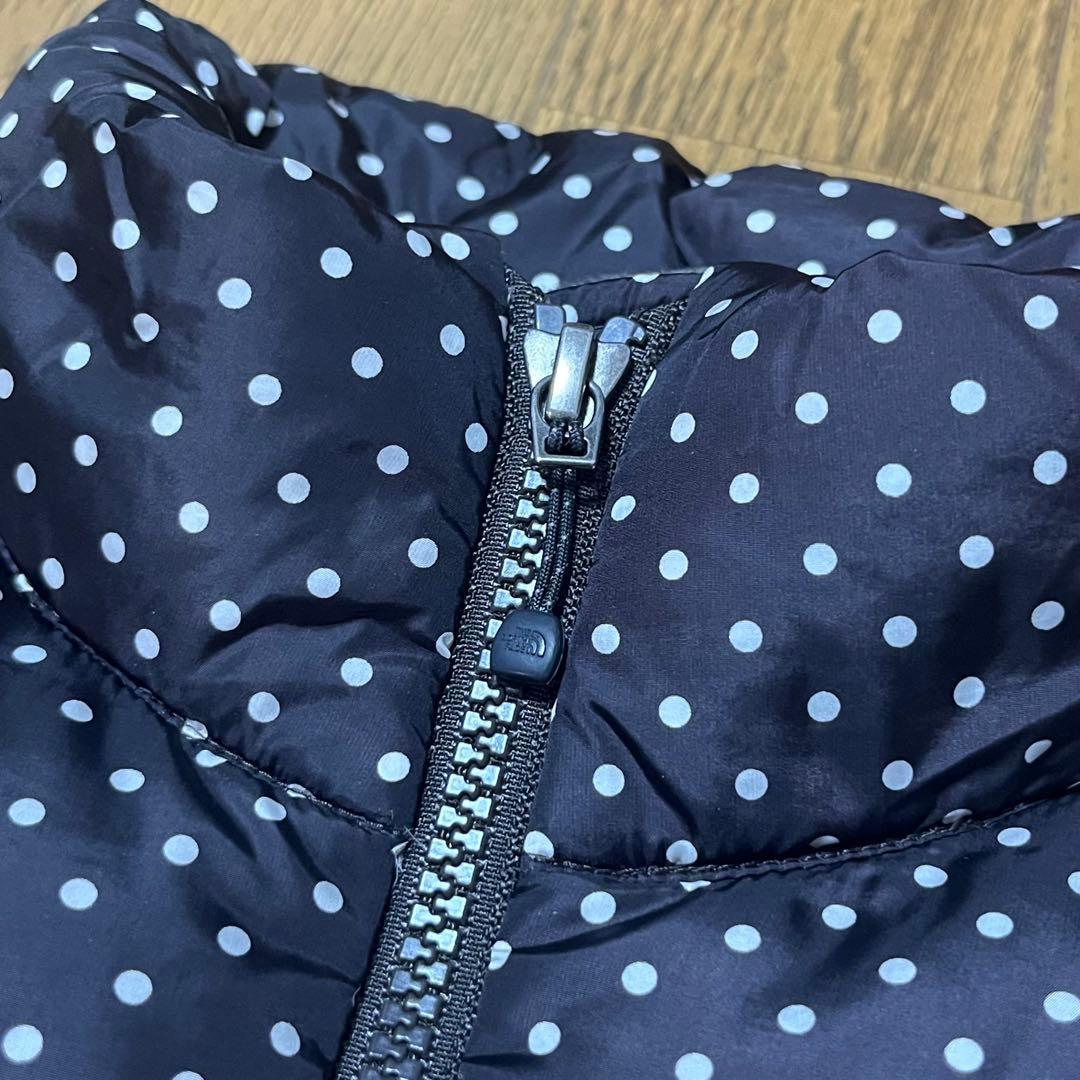 THE NORTH FACE ノースフェイス ダウンジャケット 水玉 ドット柄