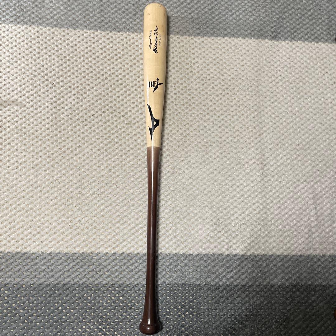 ミズノプロ 硬式木製バット(佐藤輝明モデル) - メルカリ