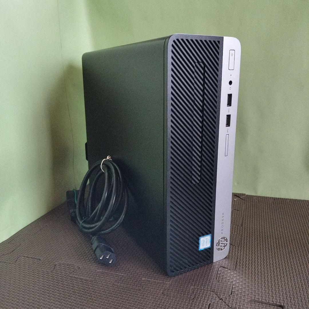 HP ProDesk 400 G5 Corei3 第8世代 8G　SSD480G HP ProDesk 400 G5 Desktop PC, Core i5 8th Gen, 8GB RAM, 256GB SSD