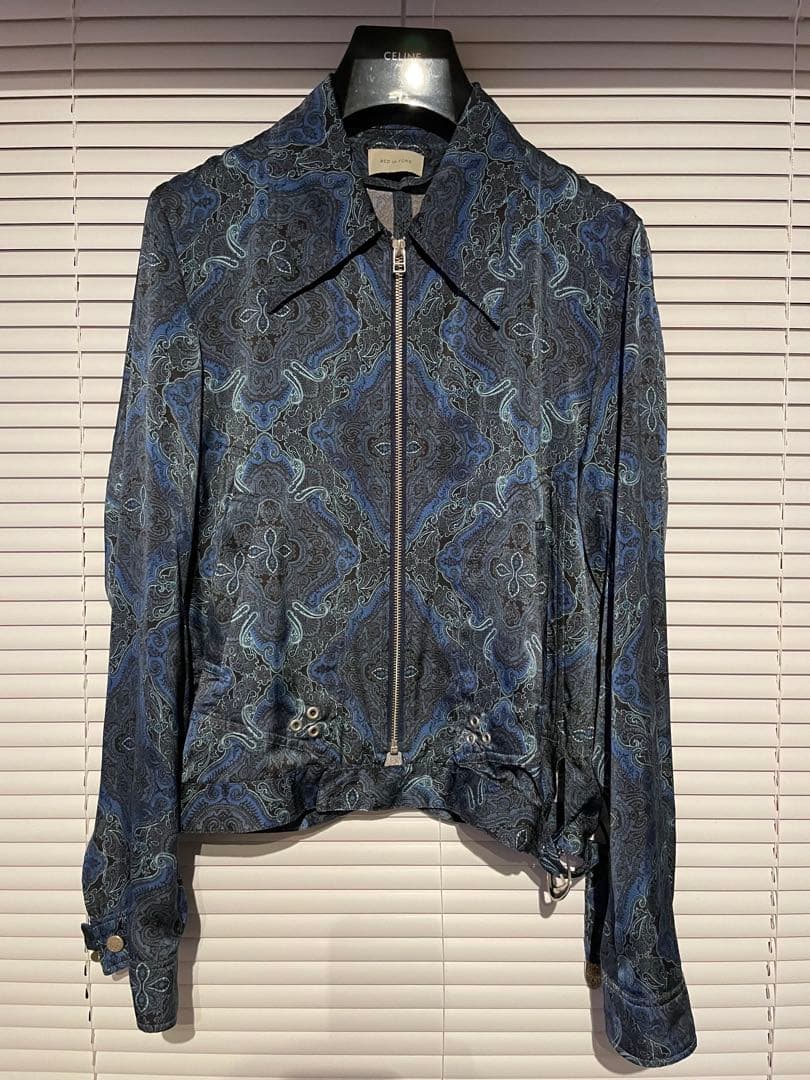 ベッドフォード　19ssブルゾン　ペイズリー柄 ブルゾン アウター 「WARAIJOGO」ペイズリー柄ボアジャケット(NEZ