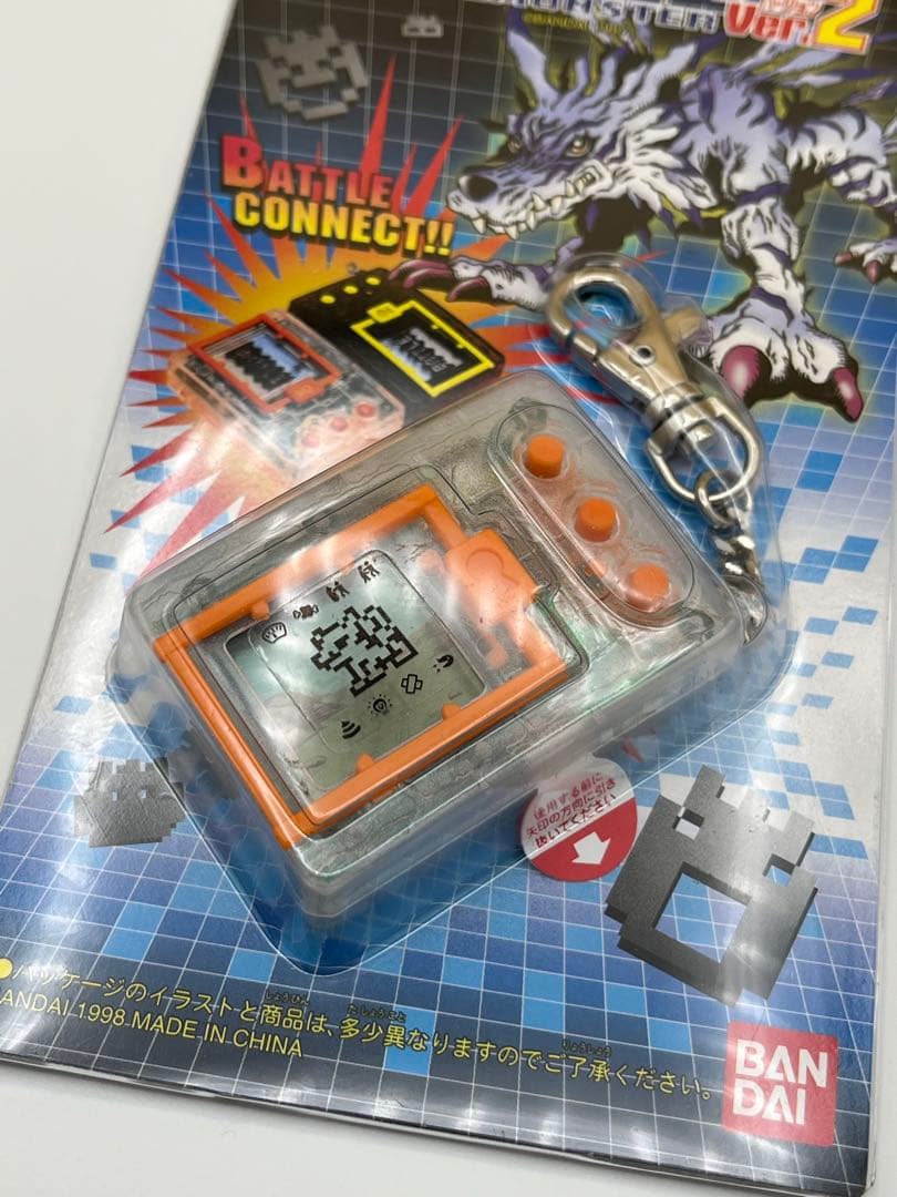 【新品未開封】デジタルモンスター ver.2 クリアオレンジ　バンダイ