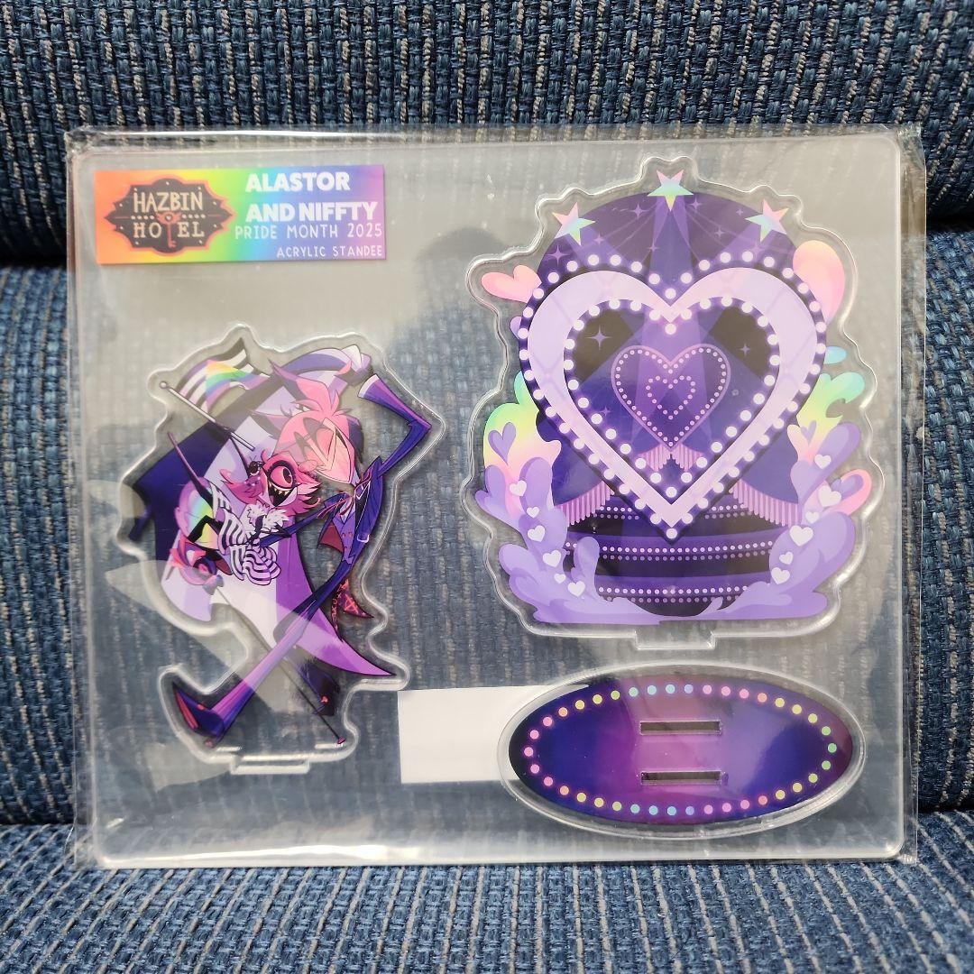 ハズビンホテル アクリルスタンド アラスター プライド月間 PRIDE