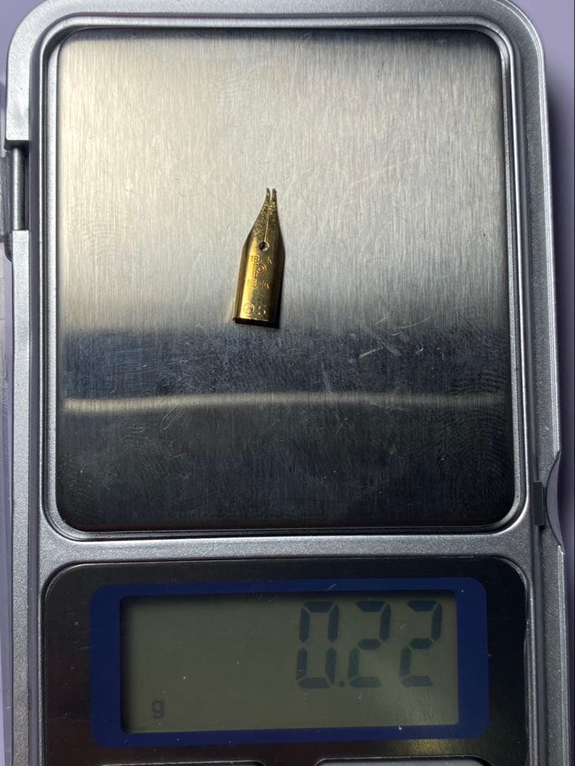 No.122 金無垢18K 0.22g 14k 0.47g 金 24K 純金