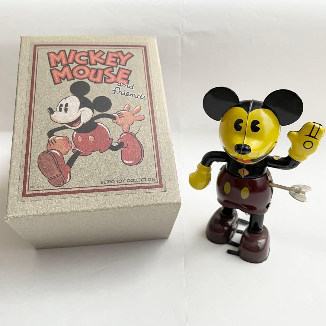 希少】ヤングエポック ディズニー ミッキー ブリキ 昭和レトロ 当時物