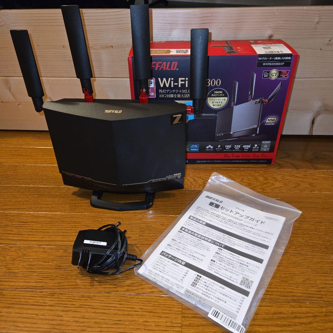 BUFFALO WXR9300BE6P 10G Wi-Fi7 無線LANルーター - メルカリ