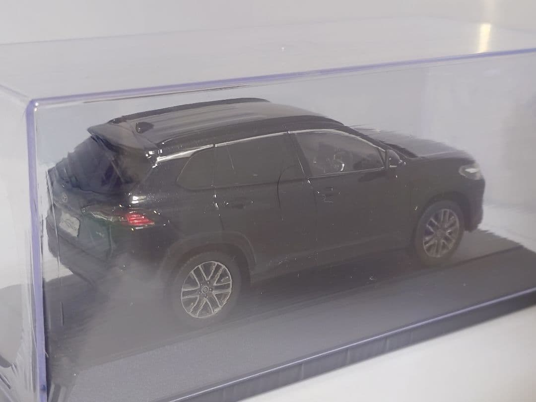 トヨタ カローラクロス 後期 209 ブラックマイカ カラーサンプル ミニカー