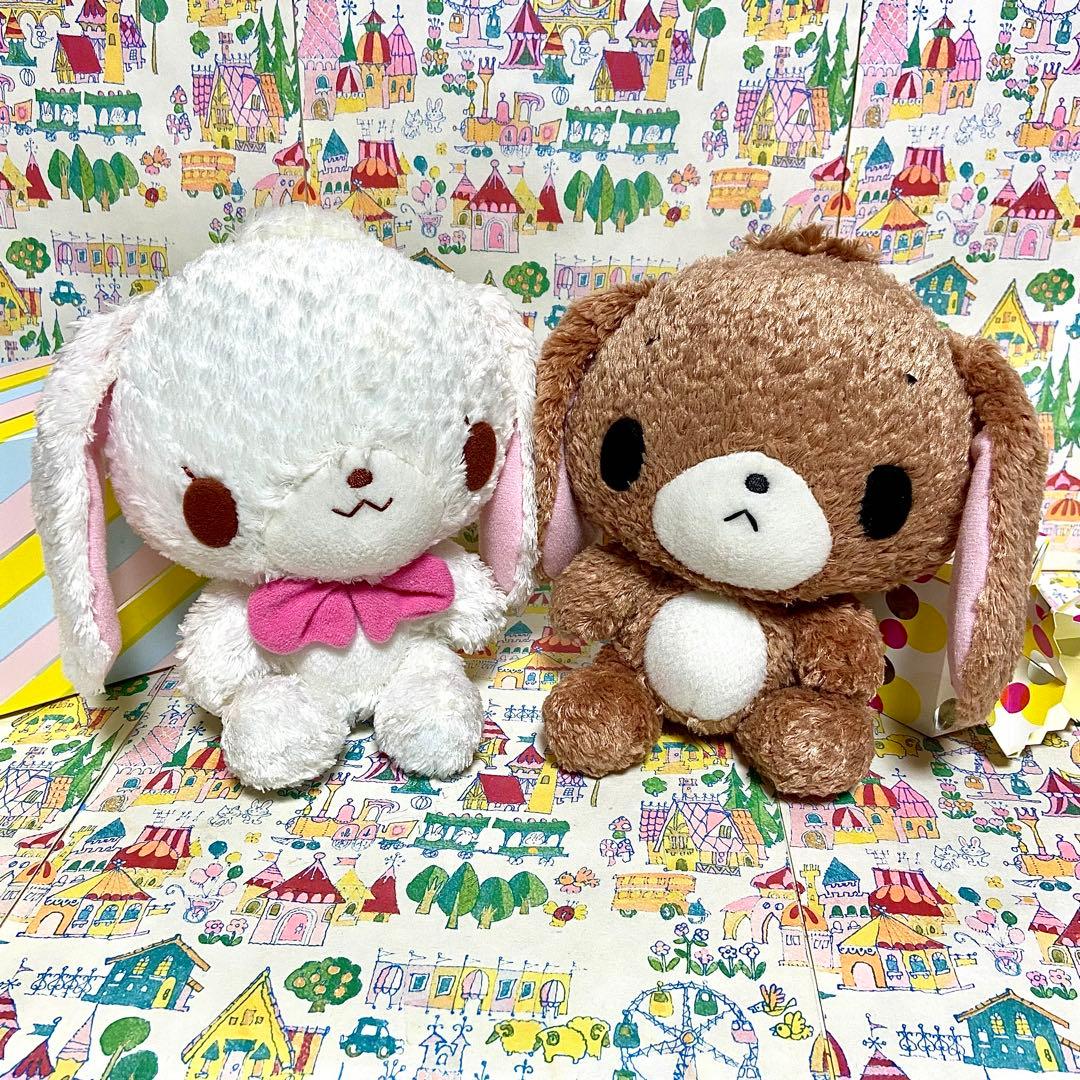 平成レトロ サンリオ シュガーバニーズ 頭手足可動 ぬいぐるみ しろう