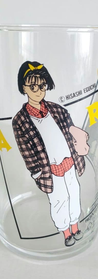 90s 当時物 希少 パパリンコ グラス 江口寿史 パパリンコ物語 5種