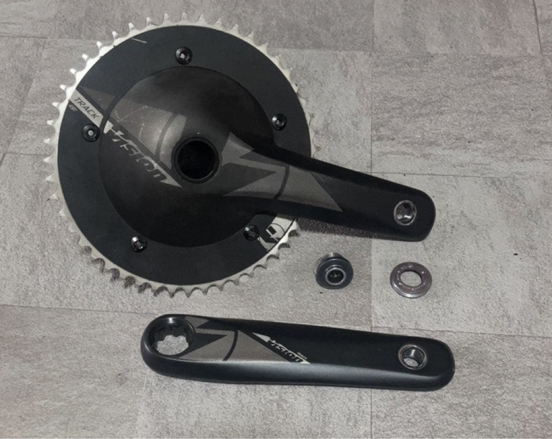 Vision Track クランクセット　BBなし Vision Track Crankset ビジョン トラック クランクセット