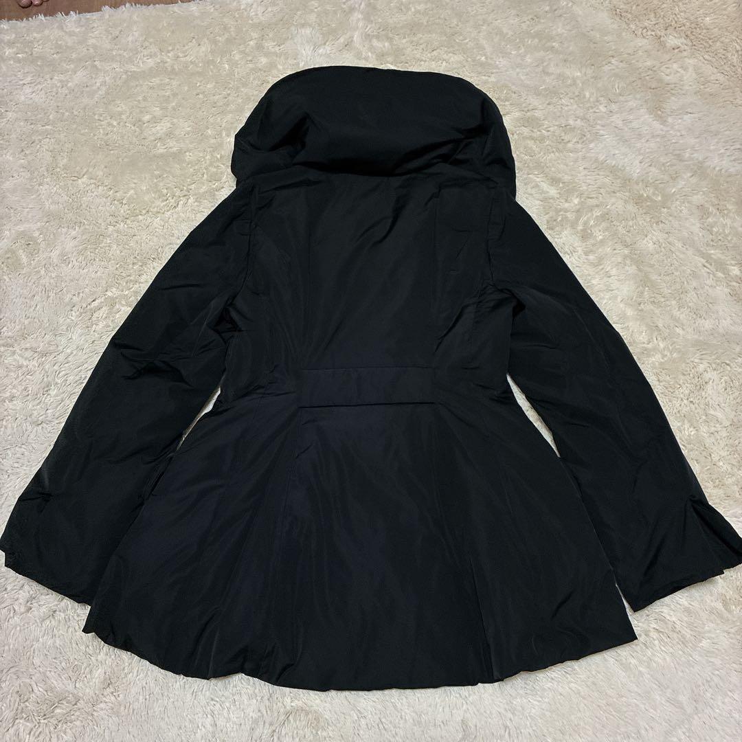 近年モデル】フォクシー ダウンジャケット ダブル くるみボタン 女優襟 M