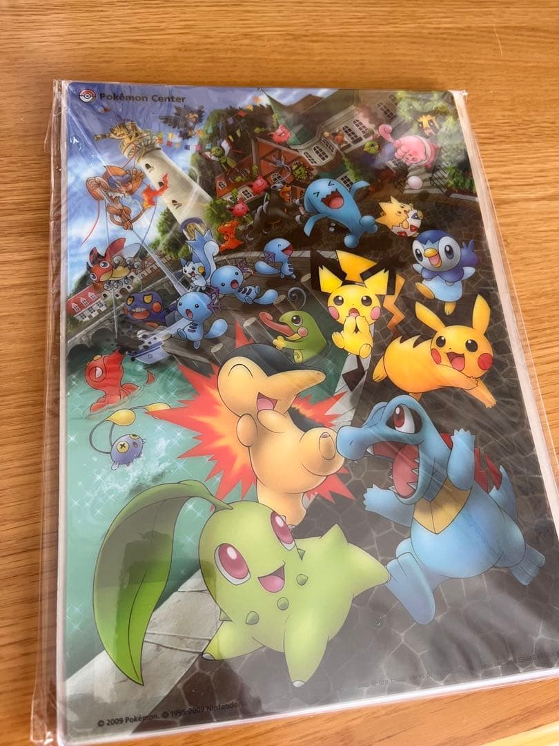 ポケモンセンター A4下敷き　アルセウス16枚、ヒノアラシ3枚 8ed516c0af70c454de189bd3827e6c