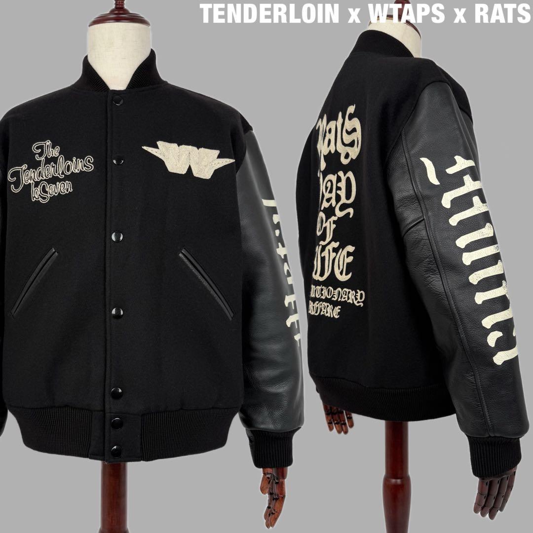 TENDERLOIN x WTAPS x RATS レザー スタジャン XL - メルカリ