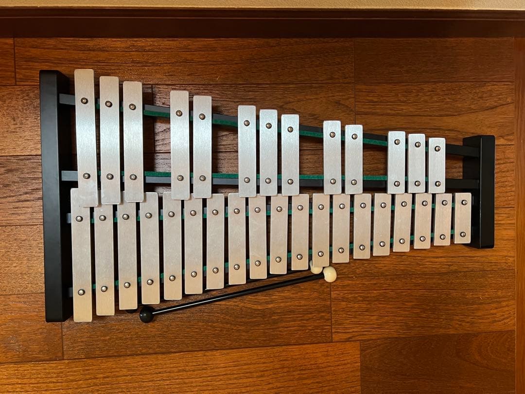 YAMAHA TG-60 鉄琴 マレット ケース付き YAMAHA◇TG-60/ケース・マレット付属/グロッケン/鉄琴 : セカンド