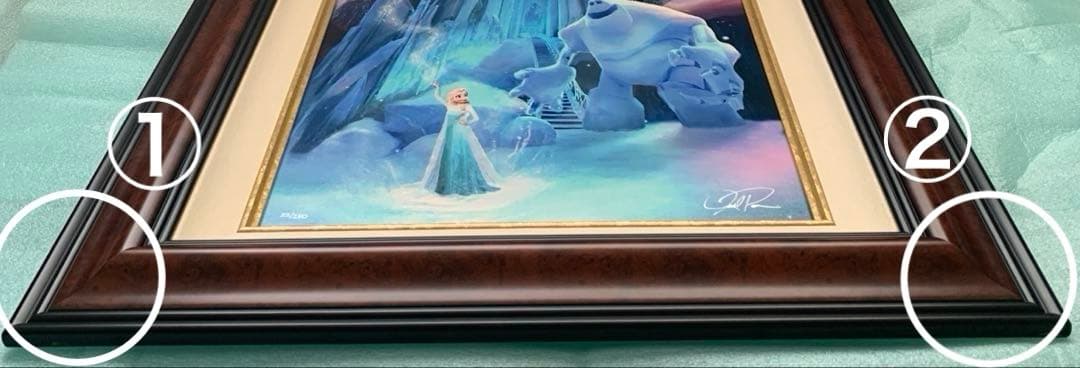 1811]ディズニーアート 限定ジークレー版画 アナと雪の女王(22／250