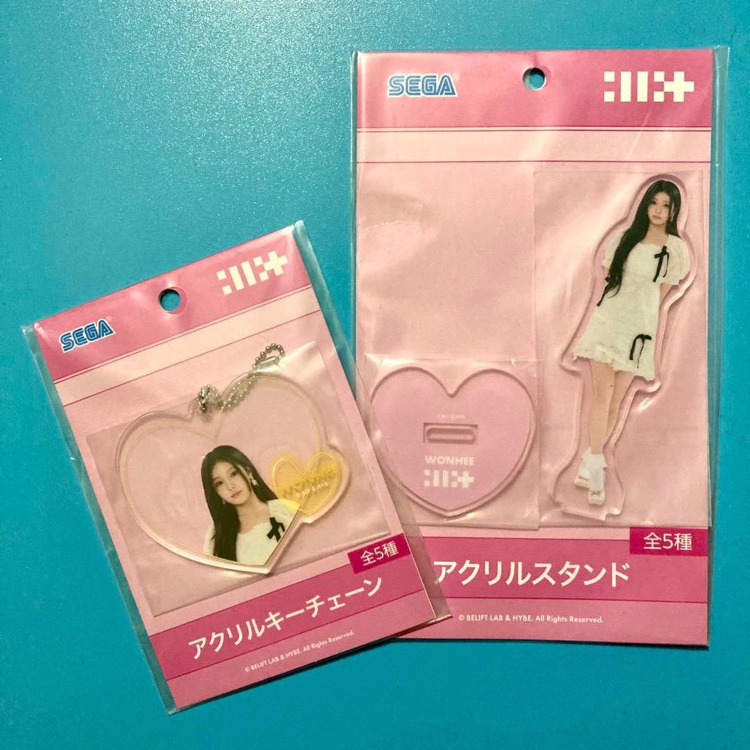 セット】ILLIT アイリット アクスタ キーチェーン ウォンヒ まとめ売り