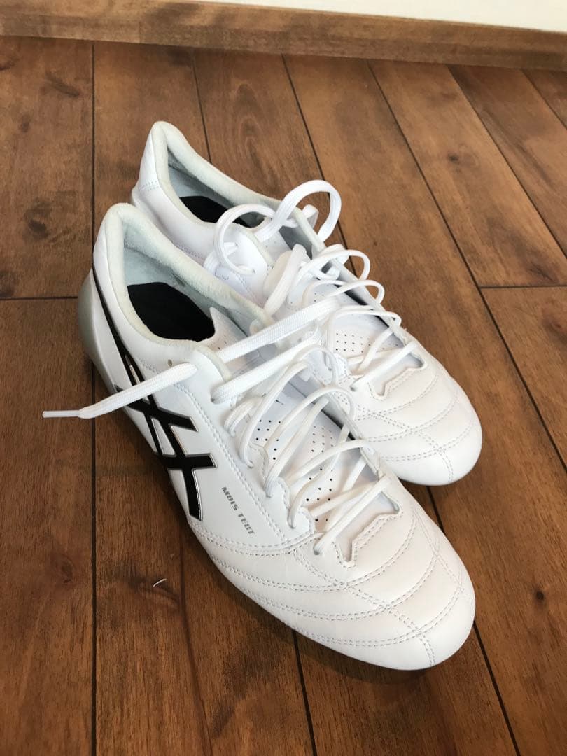 アシックス サッカー スパイク DS LIGHT X-FLY 4 25.0 ASICS アシックス DS LIGHT X-FLY 4(ホワイト×ゴールド) 1101A006 122