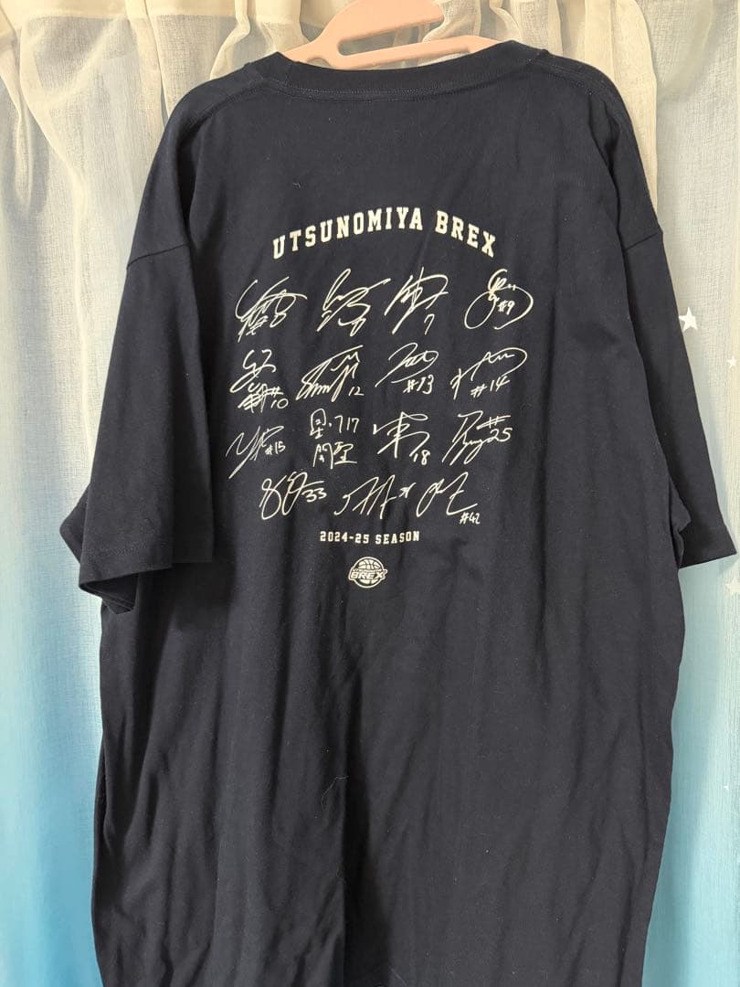宇都宮ブレックス THANKYOUTシャツ #25 D.J・ニュービル選手 - メルカリ