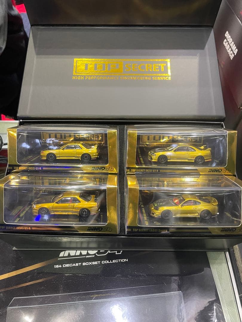 トップシークレット 東京オートサロン 4台セット イノモデル 限定 完売品 トップシークレット4台セット東京オートサロン2026限定 - メルカリ