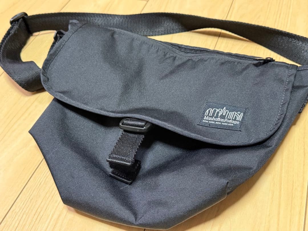 美品★ マンハッタンポーテージ ブラックレーベル ショルダーバッグCORDURA Manhattan Portage BLACK LABEL 最大53% 2/27から マンハッタン