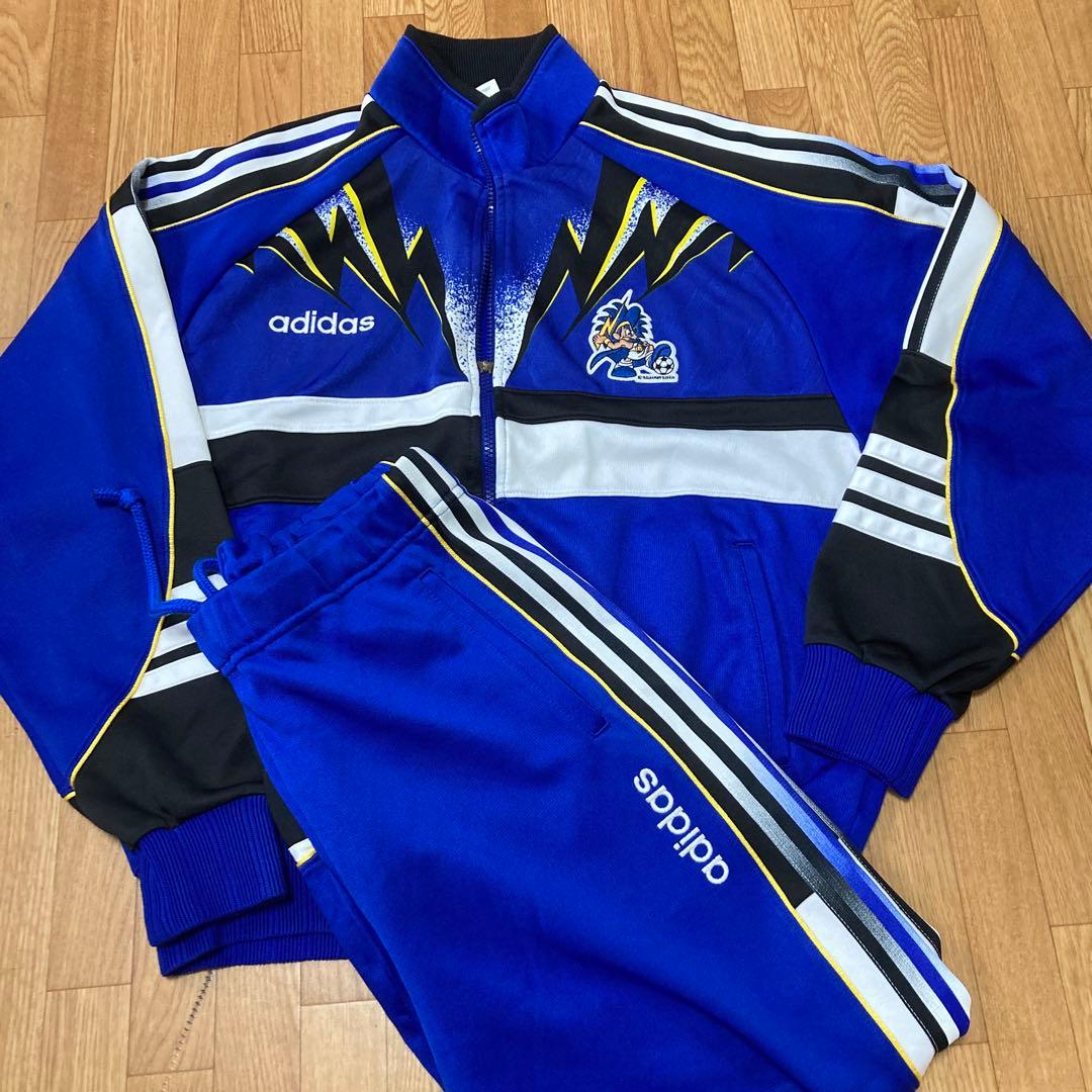 90s 【セットアップ】 ガンバ大阪 adidas アディダス ジャージ 上下