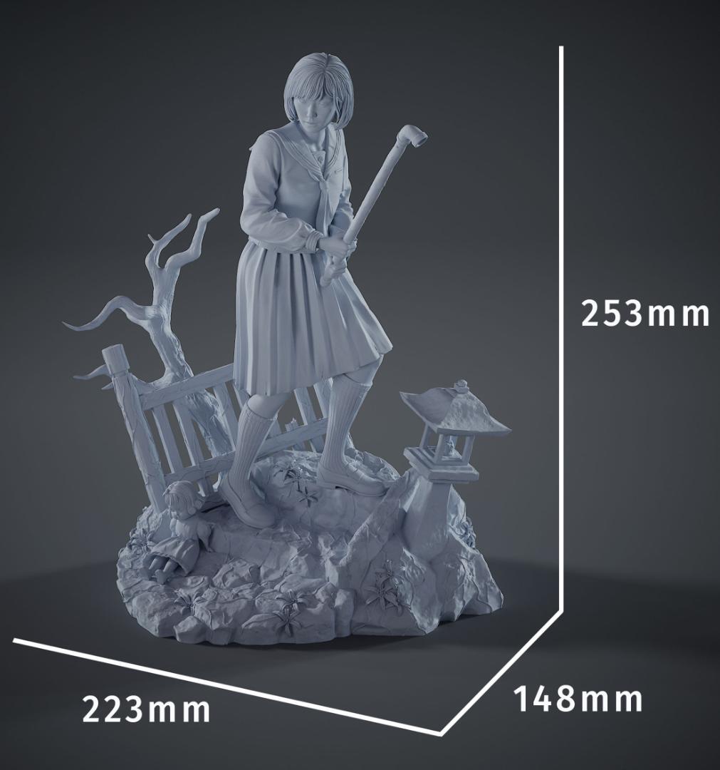 1/7 未塗装 未組立 フィギュア ガレージキット サイレントヒルf 深水