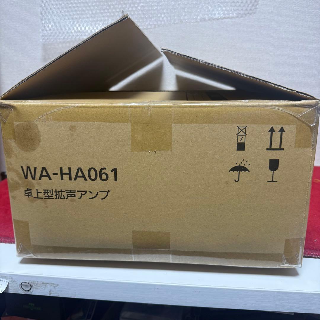 WA-HA061 卓上型拡声アンプ Panasonic 校内放送 館内放送動作品 - メルカリ
