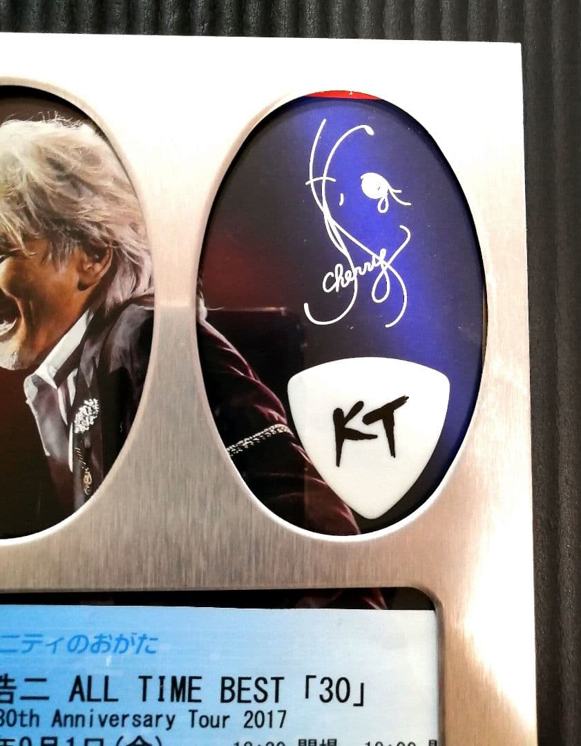 ☆玉置浩二さんがライブ中に使用していたピック & 新品キーホルダー